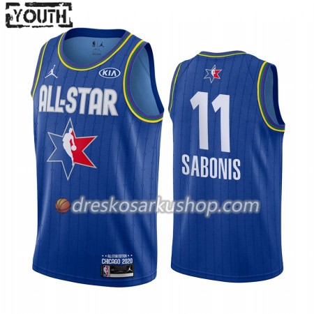Dječji NBA Dres Indiana Pacers Domantas Sabonis 11 2020 All-Star Jordan Brand Plava Swingman